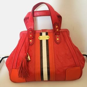 Beautiful L.A.M.B. Leather Tote Bag
